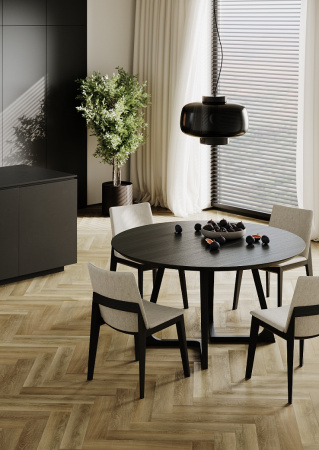 Кварцевый ламинат Fargo Паркет Английская ёлка Дуб Мехико 33-70W921 4/0.5мм